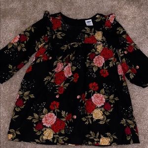 Baby girls 6-12 month old navy holiday dress